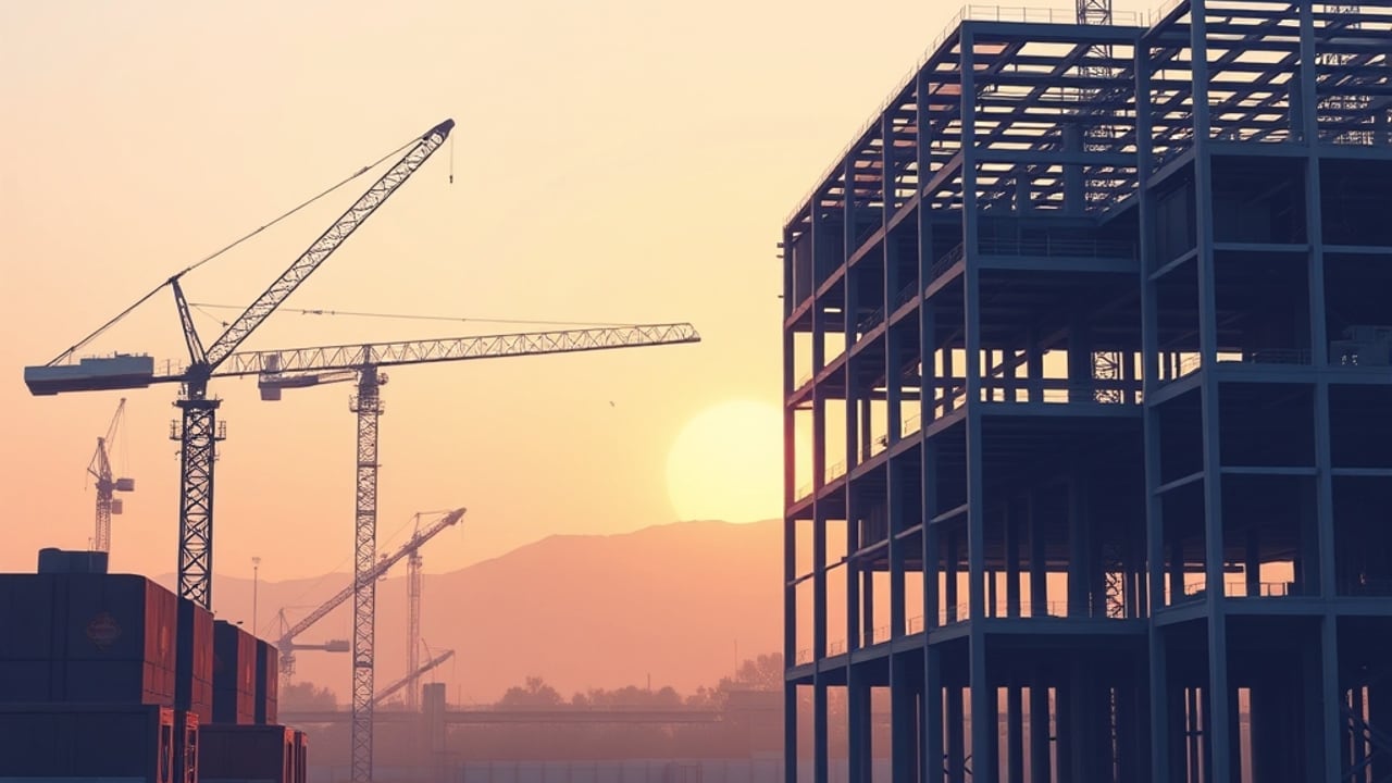 Temsili yapay zekâ görseli (i̇nşaat teması): Niğde 315 Adet Konut İnşaatı İle Altyapı ve Çevre Düzenlemesi İşi